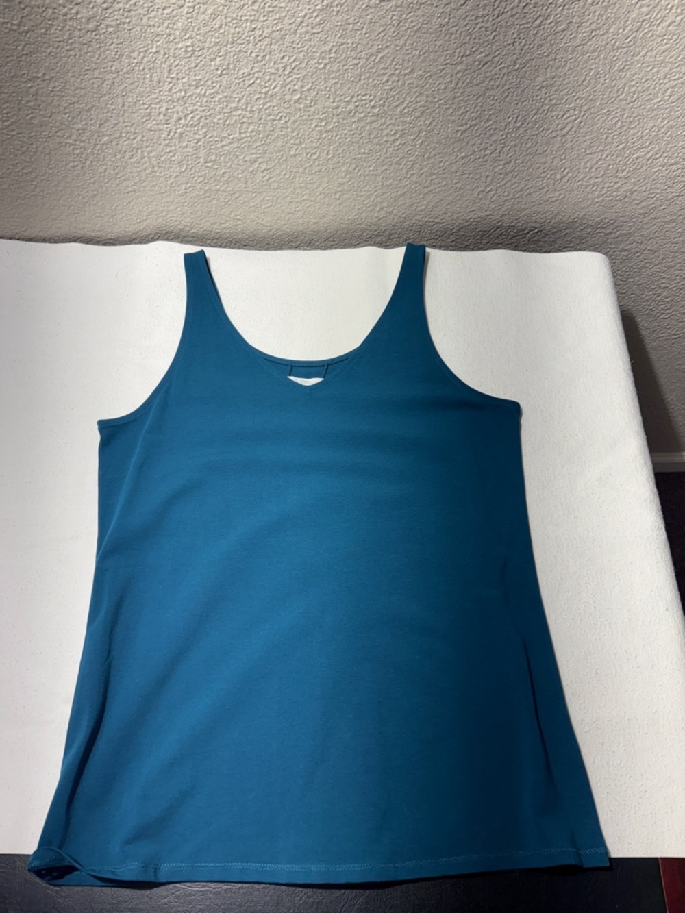 J. Jill Teal Scoop Neck Tank Top